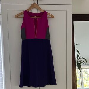 Title Nine Pink and Purple Mini Dress